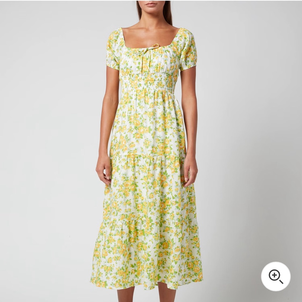 Faithful the Brand Midi Dress in Morello Floral